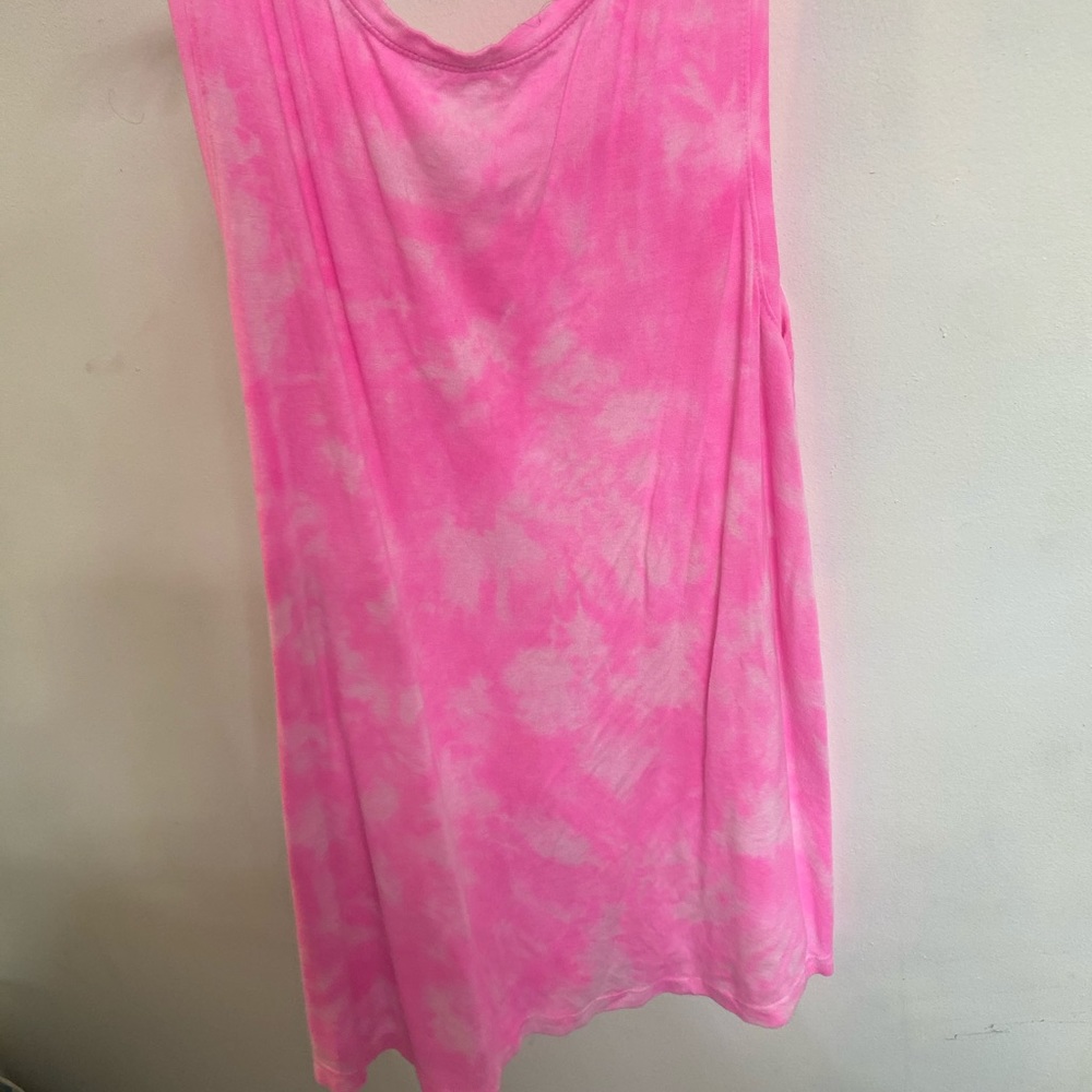 SALE JUSTICE PINK TYE DYE TOP
